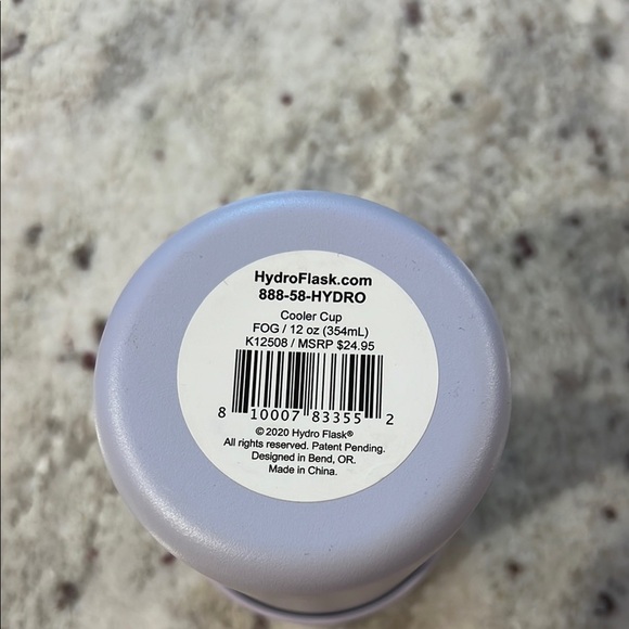 Hydro Flask Soft Purple Cooler Cup 12 oz - Picture 3 of 3